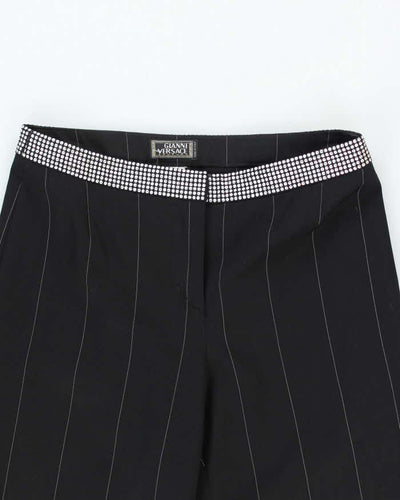 Vintage 90s Gianni Versace Stripe Trousers - W28 L30