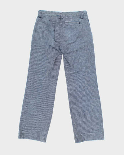 Vintage Ralph Lauren Cotton Striped Trousers - W30 L30