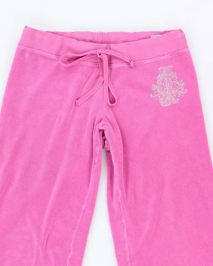 Vintage Y2k 00s Juicy Couture Velour Tracksuit Bottoms - M