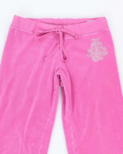 Vintage Y2k 00s Juicy Couture Velour Tracksuit Bottoms - M