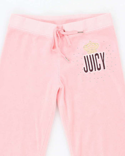 Vintage Y2k 00s Juicy Couture Velour Tracksuit Bottoms - L