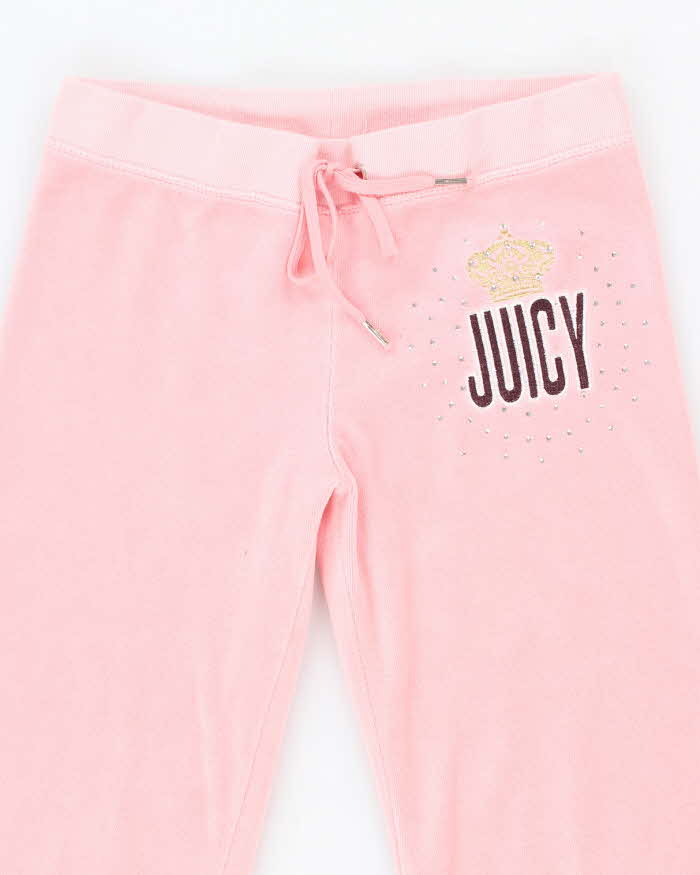 Vintage Y2k 00s Juicy Couture Velour Tracksuit Bottoms - L