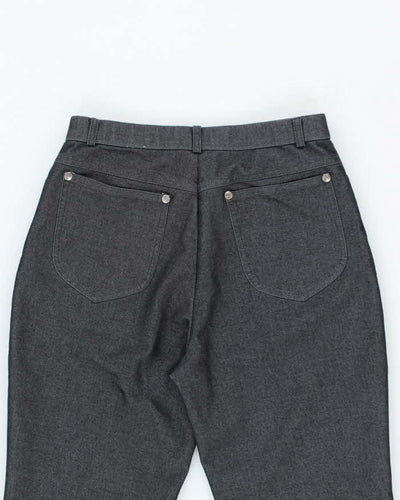 Vintage 90s Chau Fai Beaded Stretchy Trousers - W26 L27