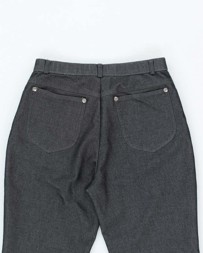 Vintage 90s Chau Fai Beaded Stretchy Trousers - W26 L27