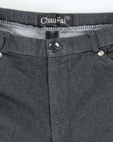 Vintage 90s Chau Fai Beaded Stretchy Trousers - W26 L27