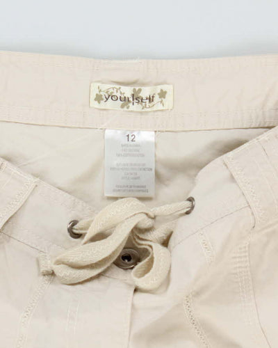 Vintage Y2k 00s Yourself Cropped Cargo Trousers - W34