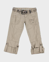 Vintage Y2k 00s Edc By Esprit Cropped Cargo Trousers - W32