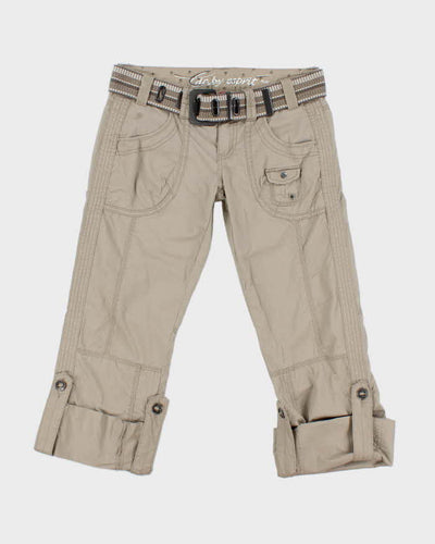 Vintage Y2k 00s Edc By Esprit Cropped Cargo Trousers - W32