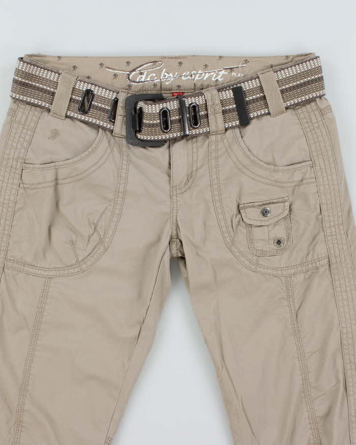 Vintage Y2k 00s Edc By Esprit Cropped Cargo Trousers - W32
