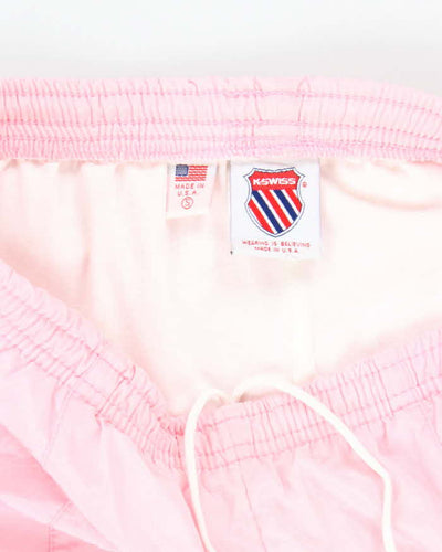 K-Swiss Pink Tracksuit Trousers - S