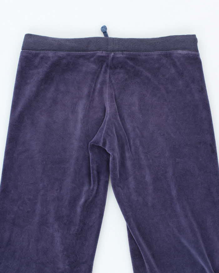Vintage Y2K Juicy Couture Embroidered Flared Tracksuit Bottoms - W28 L29