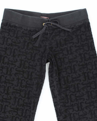Vintage Y2K Juicy Couture Embossed Logo AOP Tracksuit Bottoms - W30 L30