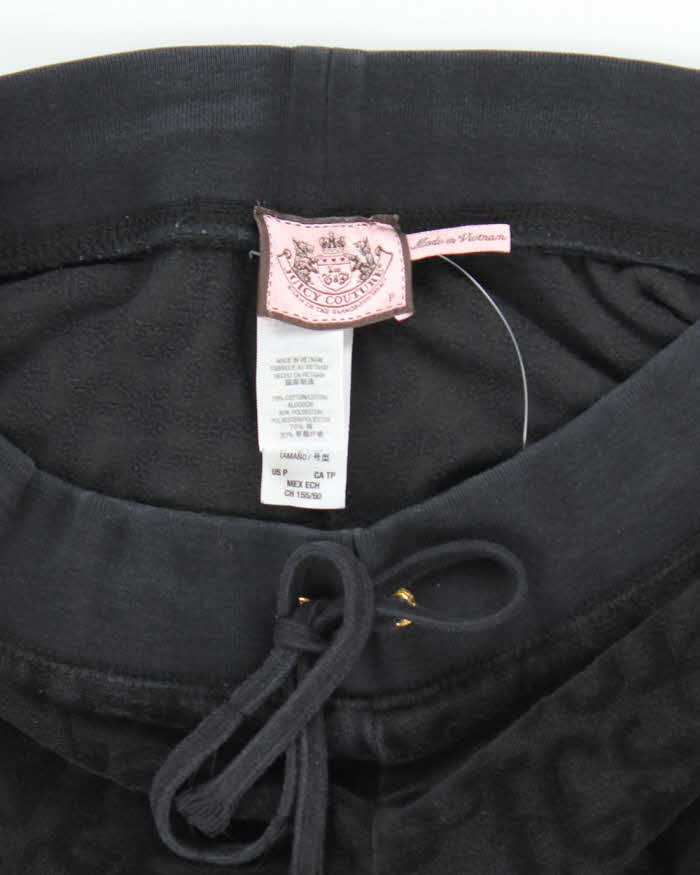 Vintage Y2K Juicy Couture Embossed Logo AOP Tracksuit Bottoms - W30 L30