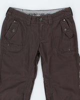 Vintage Y2K Esprit Flared Mutli Pocket Cargo Trousers - W32 L30