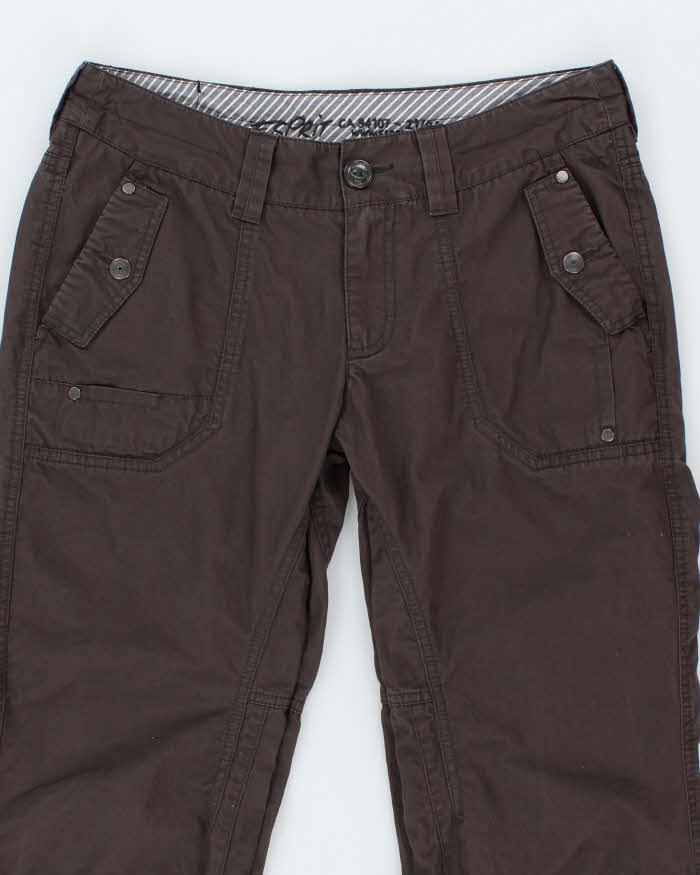 Vintage Y2K Esprit Flared Mutli Pocket Cargo Trousers - W32 L30