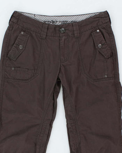 Vintage Y2K Esprit Flared Mutli Pocket Cargo Trousers - W32 L30