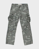Vintage Y2k 00s Plugg Camouflage Trousers - W32 L31