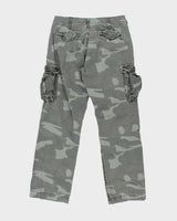 Vintage Y2k 00s Plugg Camouflage Trousers - W32 L31
