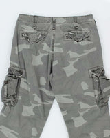 Vintage Y2k 00s Plugg Camouflage Trousers - W32 L31