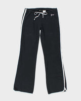Vintage Y2K Guess Low Waisted Flared Tracksuit Bottoms - L