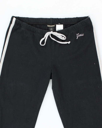 Vintage Y2K Guess Low Waisted Flared Tracksuit Bottoms - L