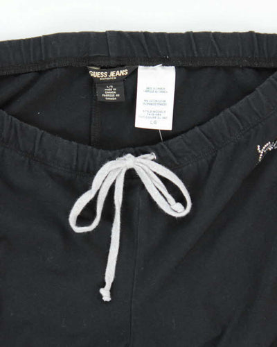 Vintage Y2K Guess Low Waisted Flared Tracksuit Bottoms - L