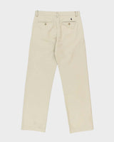 Vintage Ralph Lauren Straight Leg Beige Chinos - W30 L29
