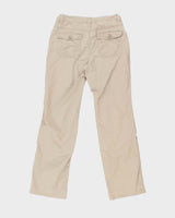 Bum Equipment Y2K Beige Cargo Trousers - M