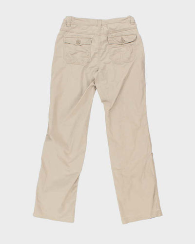 Bum Equipment Y2K Beige Cargo Trousers - M