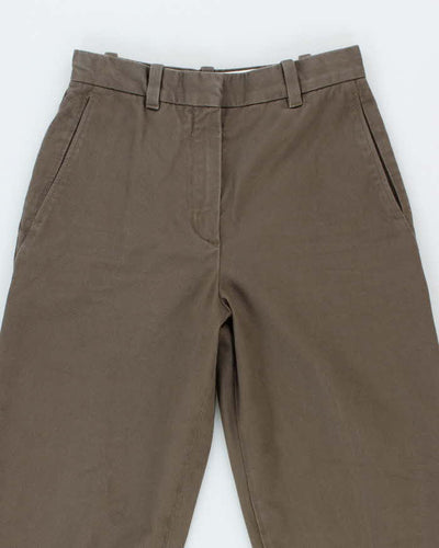 Kenzo Cool Brown High Waisted Trousers - XS
