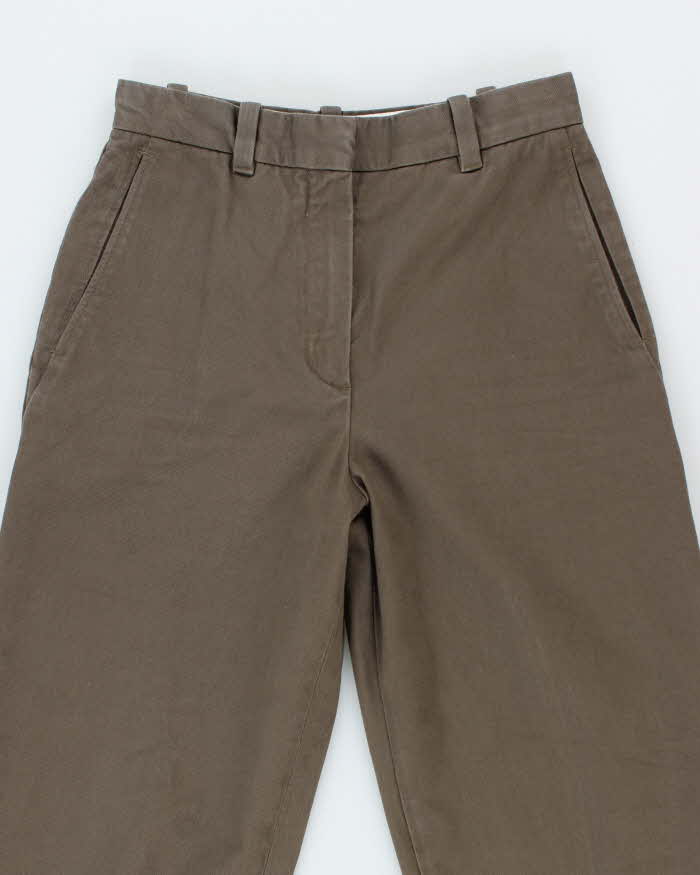 Kenzo Cool Brown High Waisted Trousers - XS
