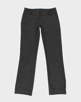 Y2k 00s Guess Black Pinstripe Tailored Trousers - W30 L31