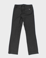 Y2k 00s Guess Black Pinstripe Tailored Trousers - W30 L31