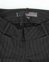 Y2k 00s Guess Black Pinstripe Tailored Trousers - W30 L31