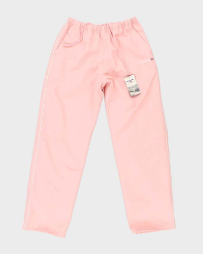 Reebok Deadstock Pink Tracksuit Bottoms - S