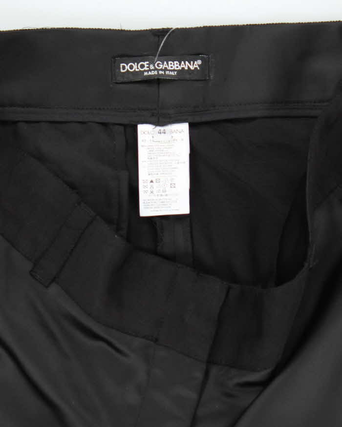 Vintage Dolce & Gabbana Wool Blend Trousers - W30 L34