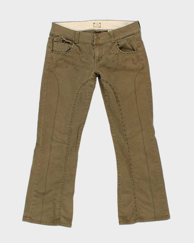 Vintage Y2k 00s Cherish Cropped Trousers - W30 L26