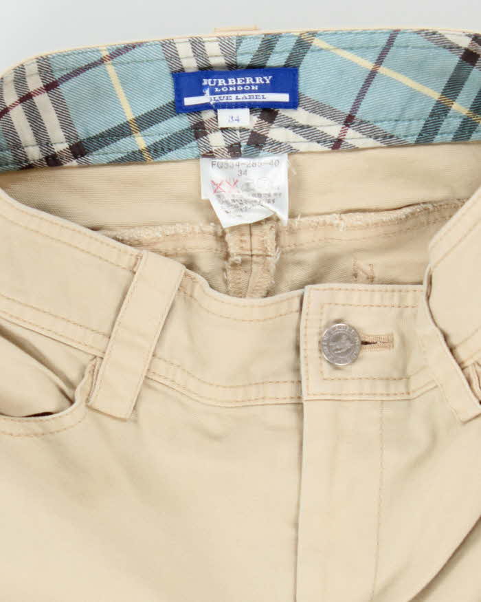 Vintage Burberry Blue Label Capri Trousers - W25 L18