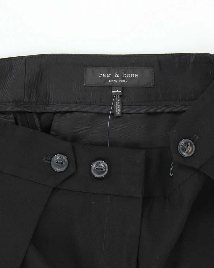 Women's Rag & Bone Black Trousers - M