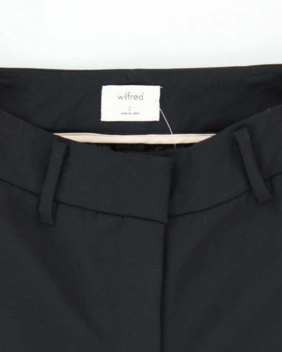 Women's Wilfred Black Trousers - S