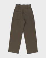 Women's Babaton Brown Wide Leg Trousers - M