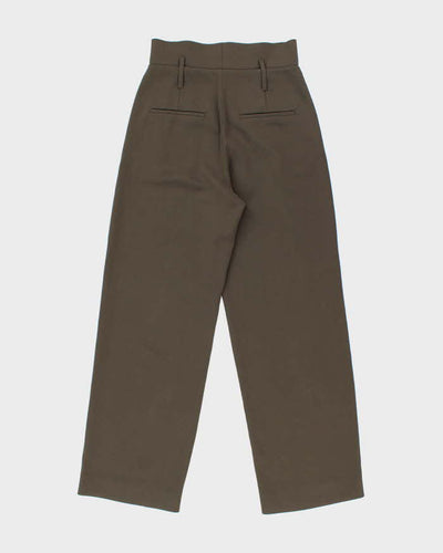 Women's Babaton Brown Wide Leg Trousers - M