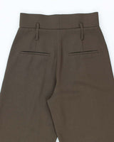 Women's Babaton Brown Wide Leg Trousers - M