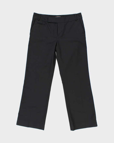 Women's Calvin Klein Black Wide Leg Trousers - M