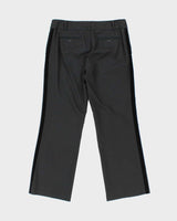 Women's Calvin Klein Black Wide Leg Trousers - M