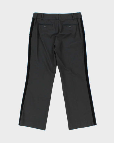 Women's Calvin Klein Black Wide Leg Trousers - M