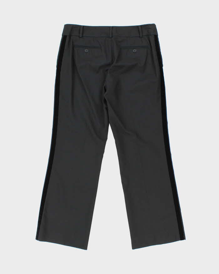 Women's Calvin Klein Black Wide Leg Trousers - M
