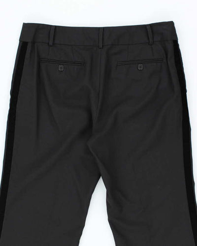 Women's Calvin Klein Black Wide Leg Trousers - M