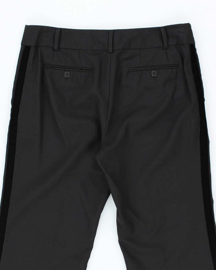 Women's Calvin Klein Black Wide Leg Trousers - M