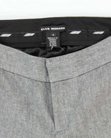 Women's Club Monaco Grey Low Rise Suit Trousers - M